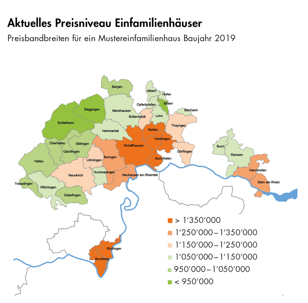 Preisniveau Einfamilienhäuser Q1/2026