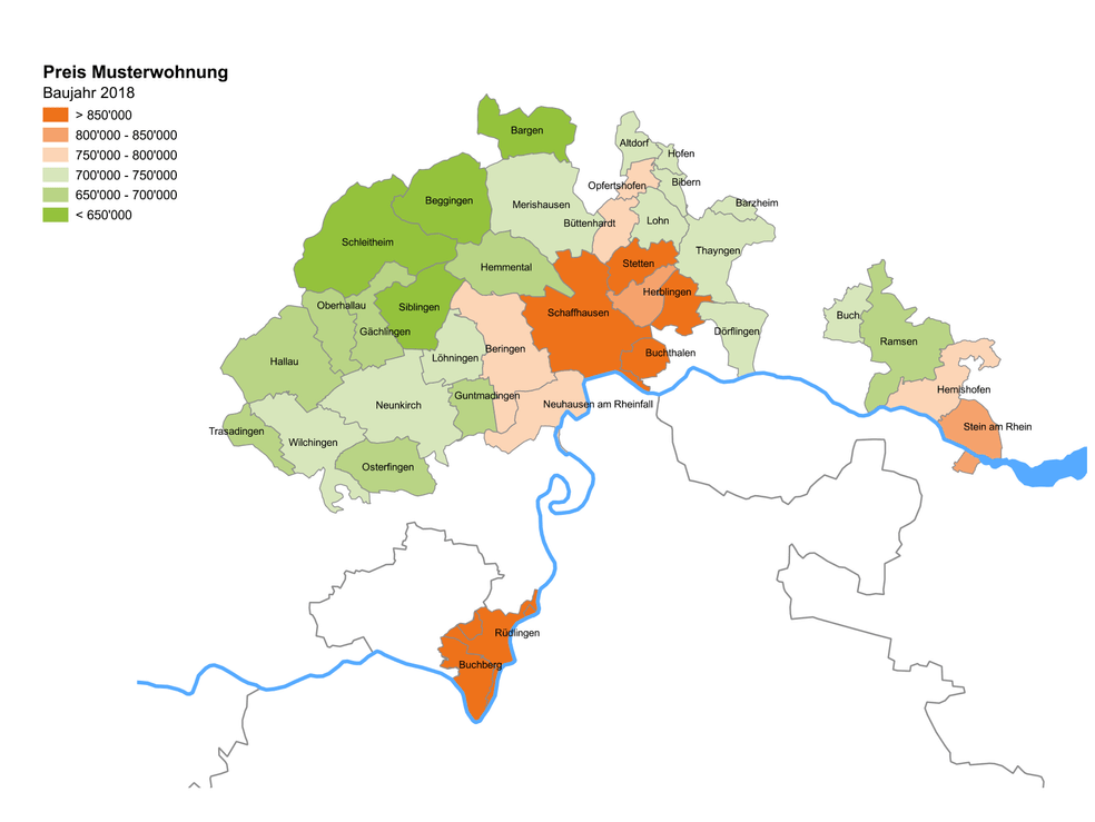 Musterwohnung Preisentwicklung 2025