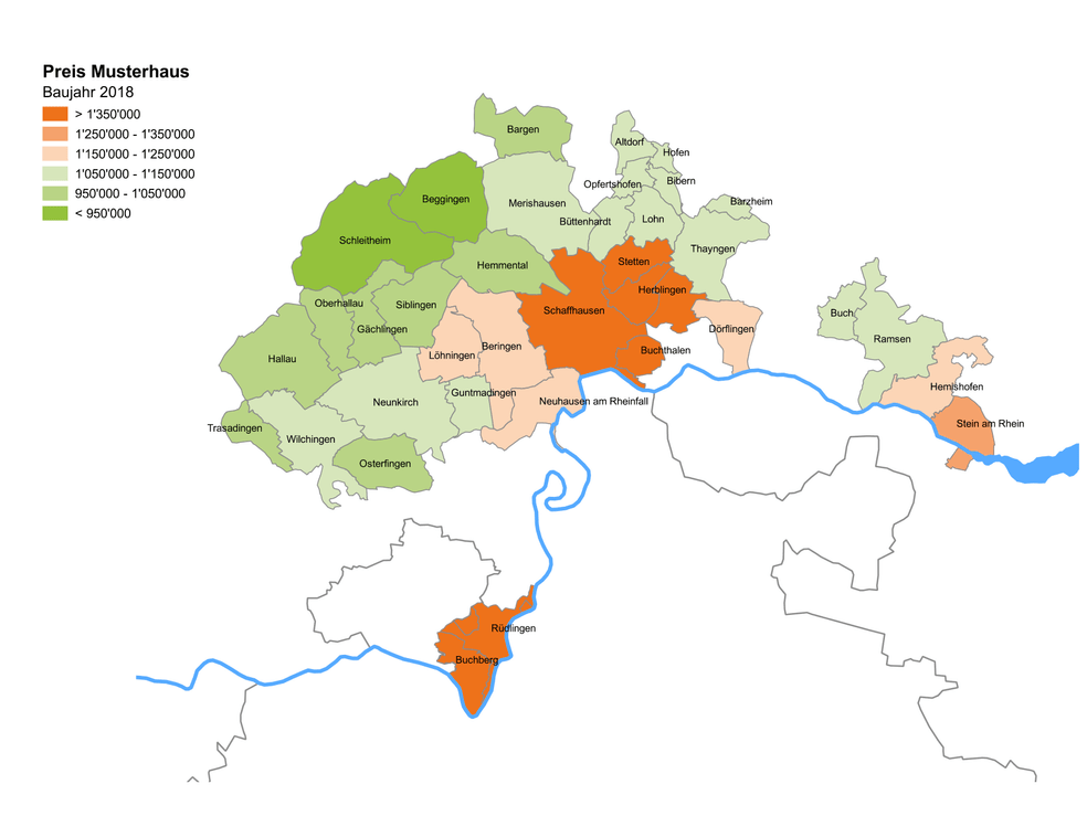 Preisentwicklung Musterhaus 2025