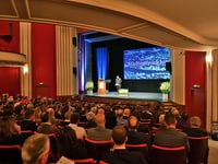 Rund 350 Gäste kamen zum 12. Immobilien-Event der Schaffhauser Kantonalbank ins Stadttheater Schaffhausen. Immobilien-Event der Schaffhauser Kantonalbank